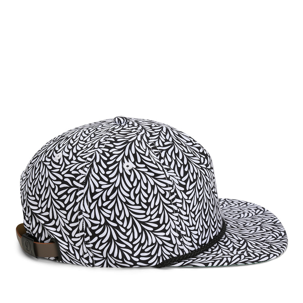 The Back 9 Throwback Black Rope Cap - DNA010