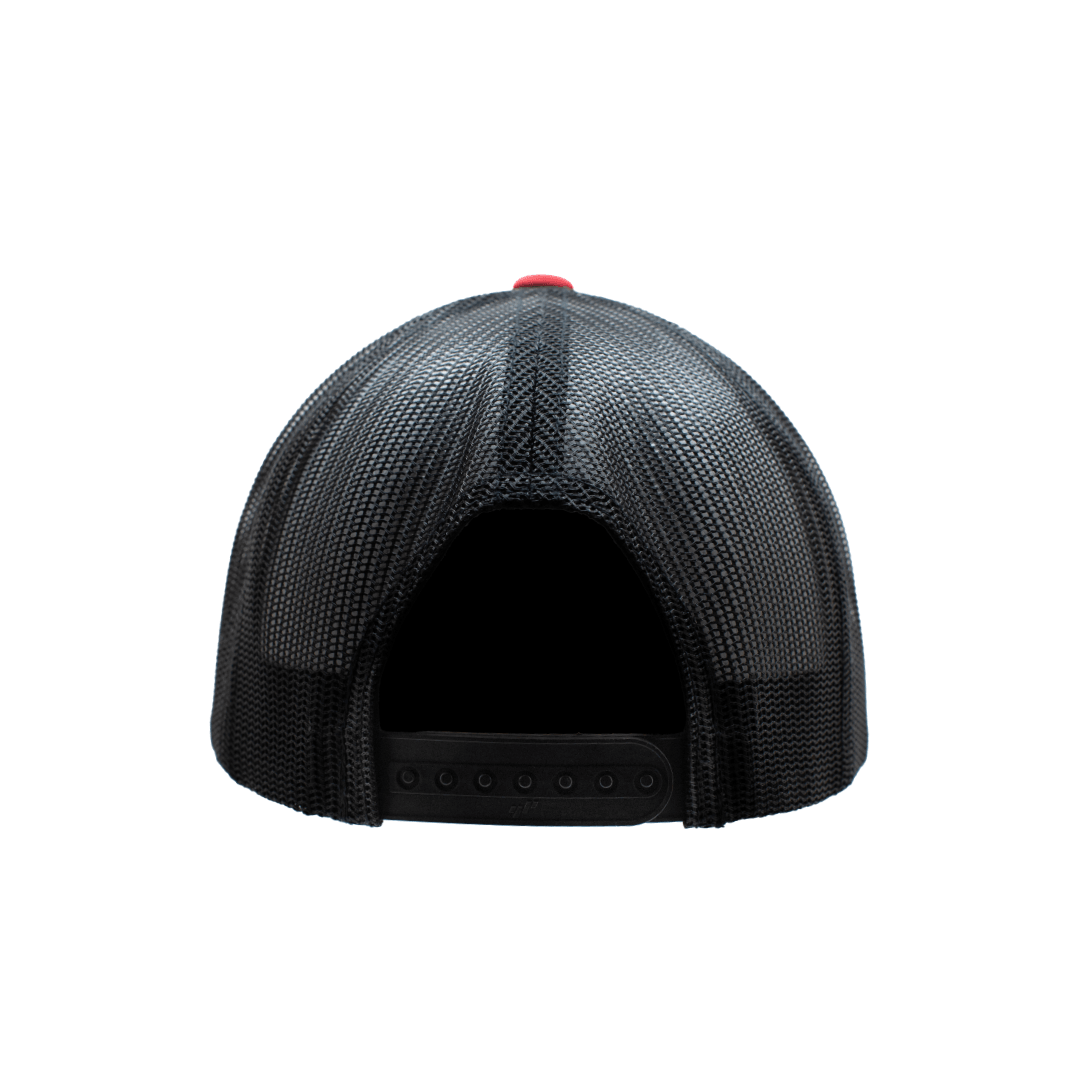 PB Stadium Cruved Brim - Red/Black