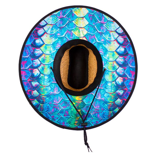 Palms Under Brim Straw Hat