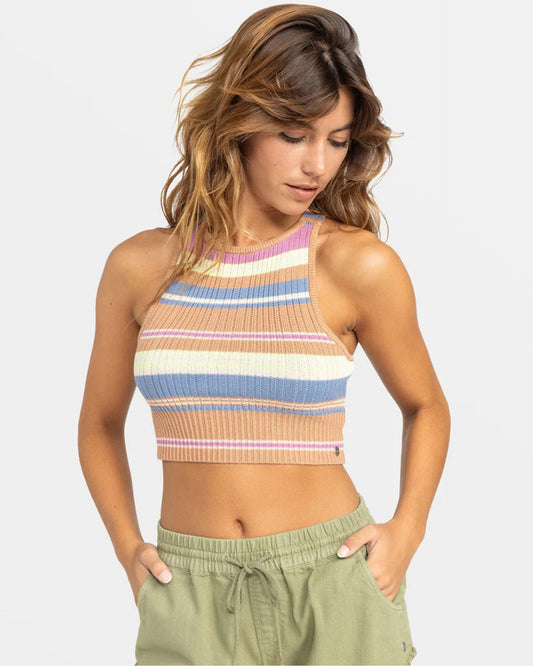 Fresh Moon Cropped Sweater Top (Past Season)