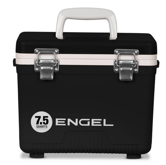 7.5 Quart Drybox / Cooler: Black