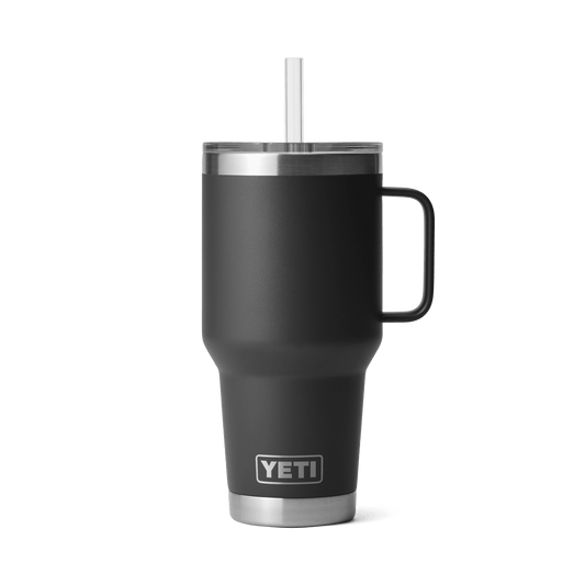 Rambler® 35 oz Mug w/Straw Lid - Black