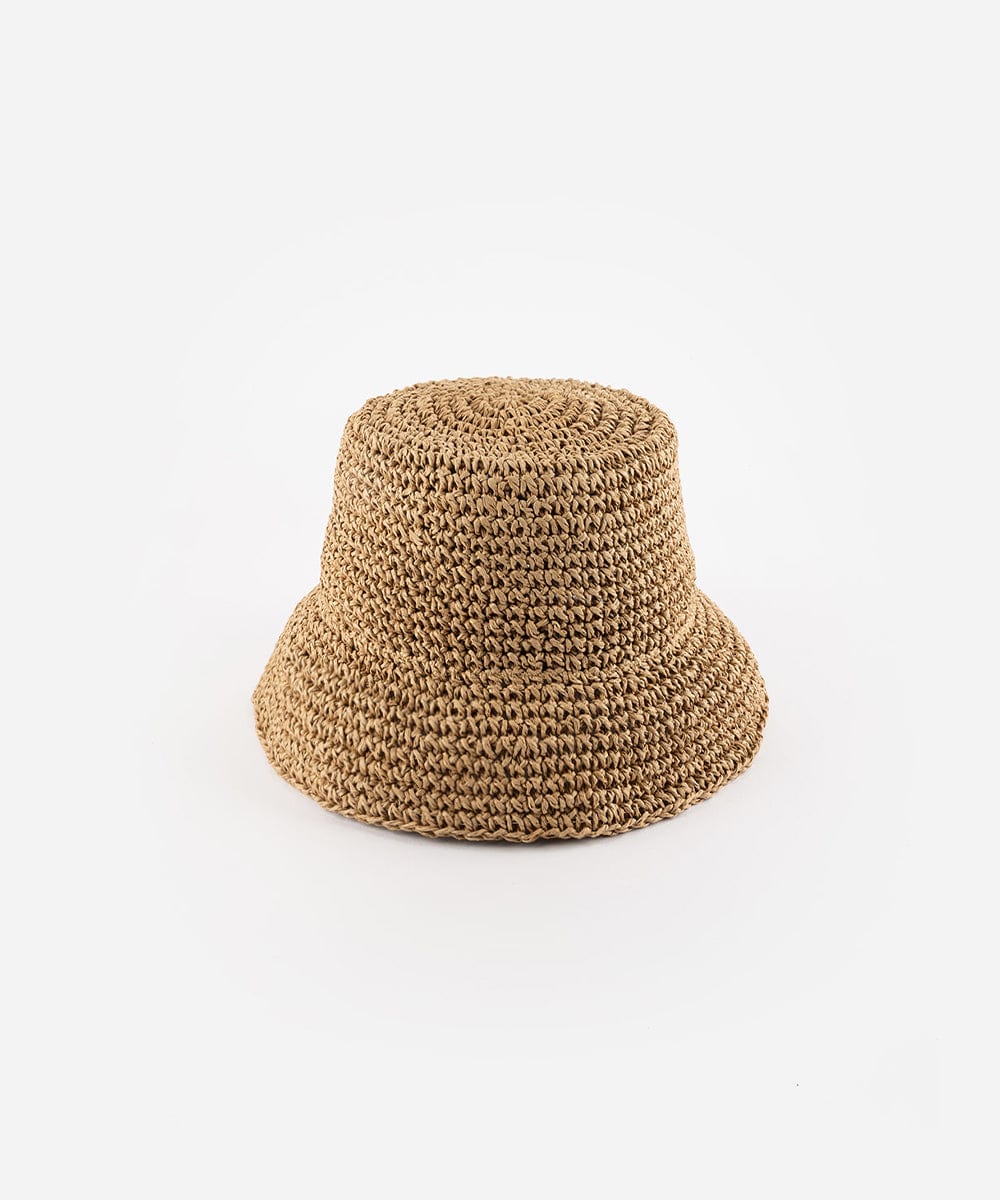 Sal Crochet Packable Bucket Hat