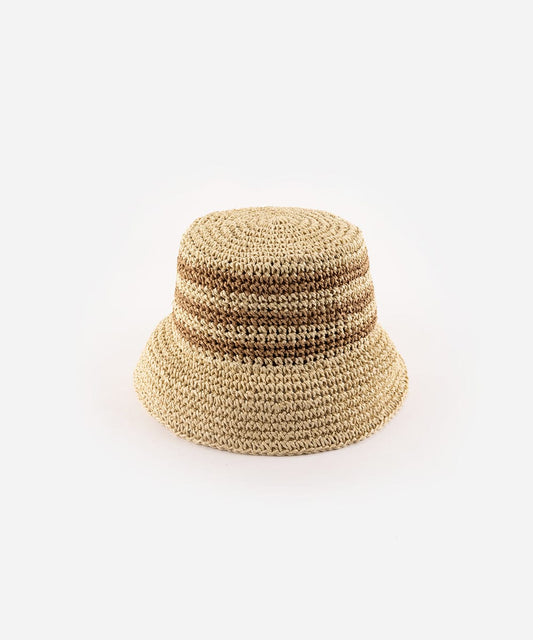 Sal Crochet Packable Bucket Hat