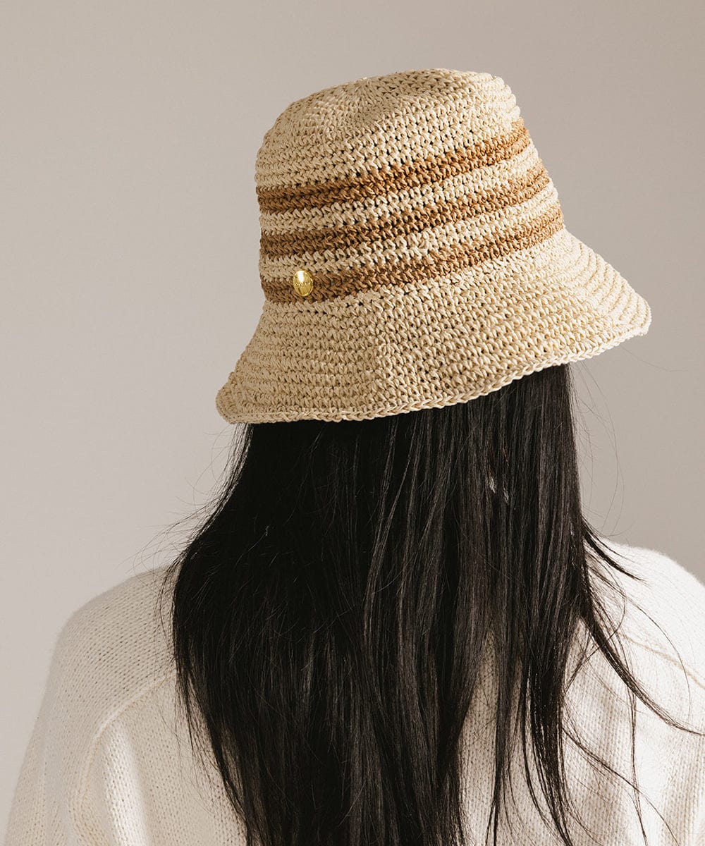 Sal Crochet Packable Bucket Hat