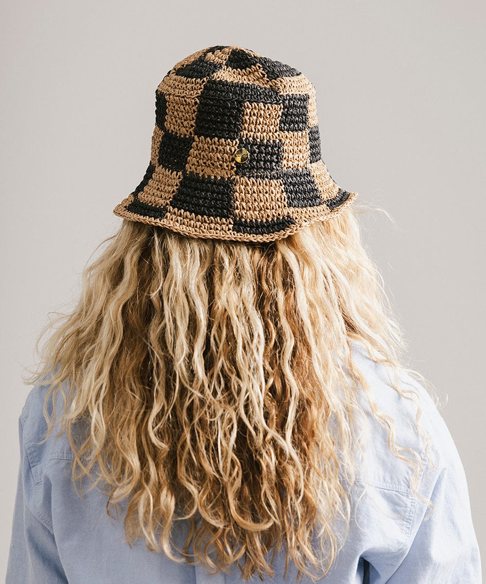 Sal Crochet Packable Bucket Hat