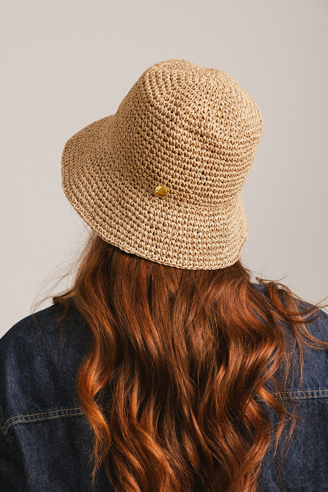 Sal Crochet Packable Bucket Hat