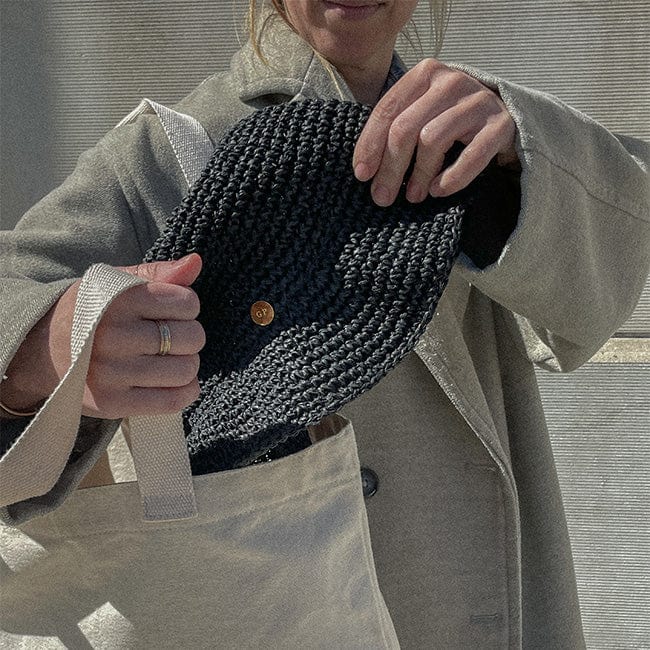 Sal Crochet Packable Bucket Hat
